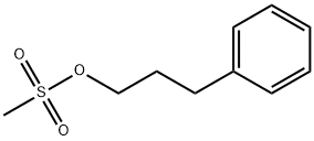 Benzenepropanol, 1-methanesulfonate 结构式