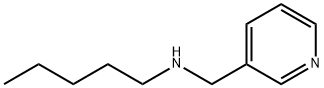 N-(吡啶-3-基甲基)戊-1-胺 结构式