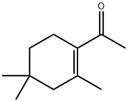 1-(2,4,4-TRIMETHYL-CYCLOHEX-1-ENYL)-ETHANONE 结构式