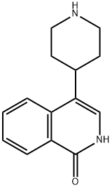 4-(4-Piperidinyl)-1(2H)-isoquinolinone 结构式