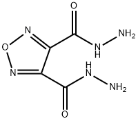 1,2,5-Oxadiazole-3,4-dicarboxylic acid, 3,4-dihydrazide 结构式