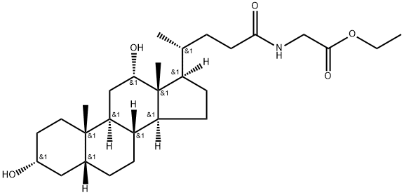 甘氨脱氧胆酸乙酯 结构式