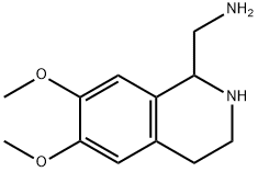 1-Isoquinolinemethanamine, 1,2,3,4-tetrahydro-6,7-dimethoxy- 结构式