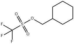 Methanesulfonic acid, 1,1,1-trifluoro-, cyclohexylmethyl ester 结构式