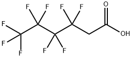 Hexanoic acid, 3,3,4,4,5,5,6,6,6-nonafluoro- 结构式