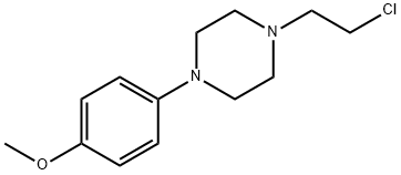 1-(2-氯乙基)-4-(4-甲氧基苯基)哌嗪 结构式