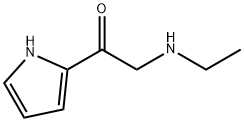2-(乙氨基)-1-(1H-吡咯-2-基)乙烷-1-酮 结构式