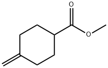 4-亚甲基环己烷羧酸甲酯 结构式