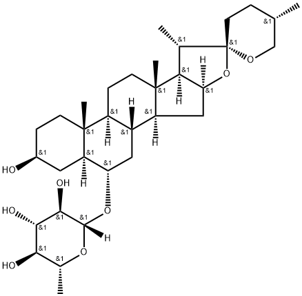 Neochlorogenin 6-O-β-D-quinovopyranoside 结构式