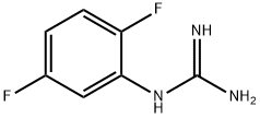 Guanidine, N-(2,5-difluorophenyl)- 结构式