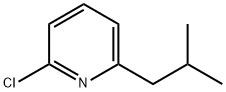 Pyridine, 2-chloro-6-(2-methylpropyl)- 结构式