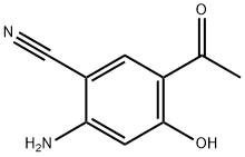 Benzonitrile, 5-acetyl-2-amino-4-hydroxy- 结构式