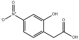2-(2-羟基-4-硝基苯基)乙酸 结构式