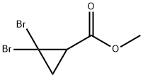 2,2-二溴环丙烷-1-羧酸甲酯 结构式