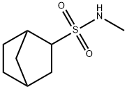 N-甲基双环[2.2.1]庚烷-2-磺酰胺 结构式