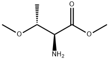 O-甲基-L-苏氨酸甲酯 结构式