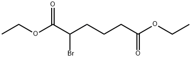 Hexanedioic acid, 2-bromo-, 1,6-diethyl ester 结构式