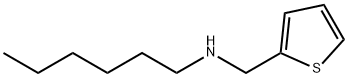 N-(噻吩-2-基甲基)己-1-胺 结构式