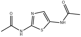 N-(5-acetamido-1,3-thiazol-2-yl)acetamide 结构式