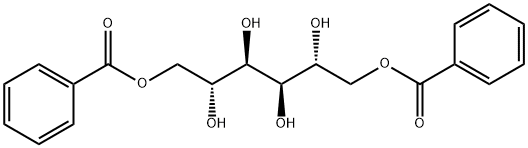 D-Mannitol, 1,6-dibenzoate 结构式
