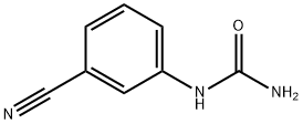 Urea, N-(3-cyanophenyl)- 结构式