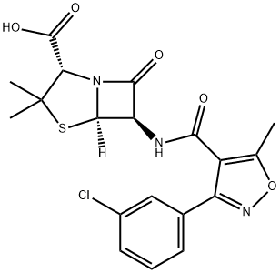 苯唑西林钠EP杂质G 结构式