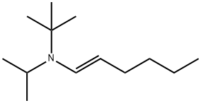 1-Hexen-1-amine, N-(1,1-dimethylethyl)-N-(1-methylethyl)-, (1E)- 结构式