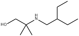 2-((2-乙基丁基)氨基)-2-甲基丙-1-醇 结构式