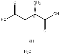 dipotassium,(2S)-2-aminobutanedioate,hydron,hydrate 结构式