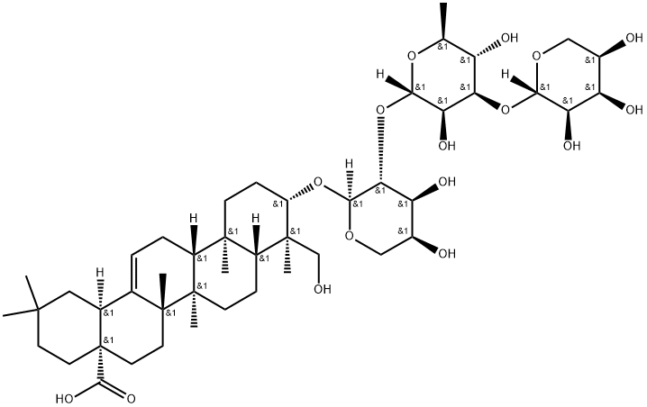 PROSAPOGENIN CP6 结构式