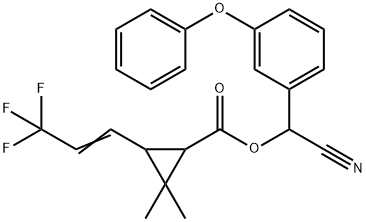 三氟氯氰菊酯杂质3 结构式