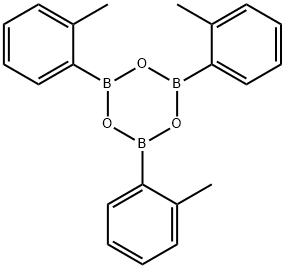 2,4,6-tri(o-tolyl)boroxin 结构式