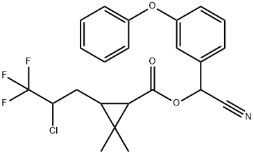 三氟氯氰菊酯杂质6 结构式