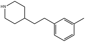 Piperidine, 4-[2-(3-methylphenyl)ethyl]- 结构式