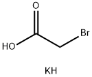 Acetic acid, bromo-, potassium salt (9CI) 结构式