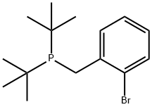 (2-Bromobenzyl)di-tert-butylphosphine 结构式