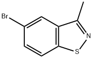 5-溴-3-甲基苯并[D]异噻唑 结构式