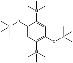 Benzene, 1,4-bis(trimethylsilyl)-2,5-bis[(trimethylsilyl)oxy]- 结构式