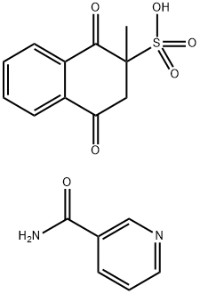 维生素K3-MNB 结构式