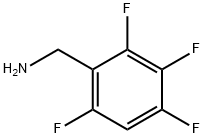 (2,3,4,6-四氟苯基)甲胺 结构式