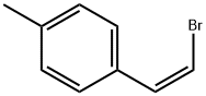 Benzene, 1-[(1Z)-2-bromoethenyl]-4-methyl- 结构式
