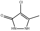 4-chloro-5-methyl-1,2-dihydro-3H-pyrazol-3-one 结构式