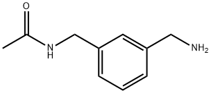 N-(3-(氨甲基)苄基)乙酰胺 结构式