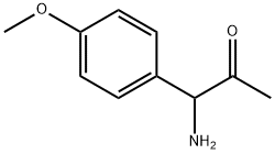 1-AMINO-1-(4-METHOXYPHENYL)ACETONE 结构式