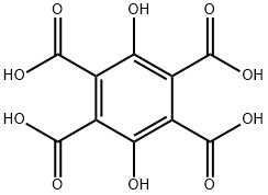 1,2,4,5-Benzenetetracarboxylic acid, 3,6-dihydroxy- 结构式