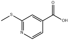 2-(Methylthio)-4-pyridinecarboxylic Acid 结构式