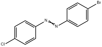 Diazene, (4-bromophenyl)(4-chlorophenyl)- (9CI) 结构式