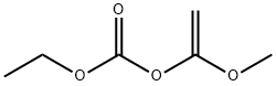Carbonic acid, ethyl 1-methoxyethenyl ester 结构式