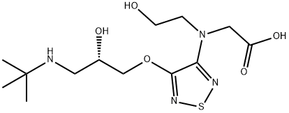 噻吗洛尔杂质1 结构式