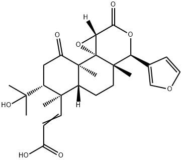 黄柏酮酸 结构式